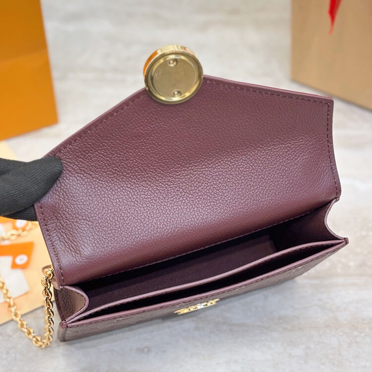 Replica LV Wallet On Chain Rosy M25814 (6)